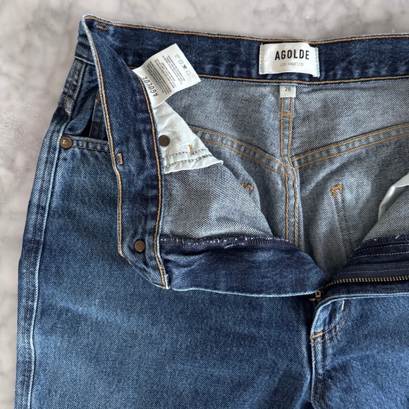 Agolde Pinch Waist High Rise Kick Jeans - 28 - Picture 8 of 10